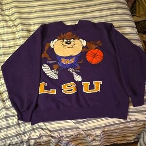 VNTG 1996 LSU SWEATSHIRT [TAZ]